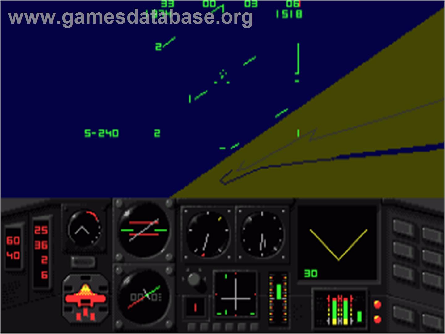 Mig-29 Fulcrum - Commodore Amiga - Artwork - In Game