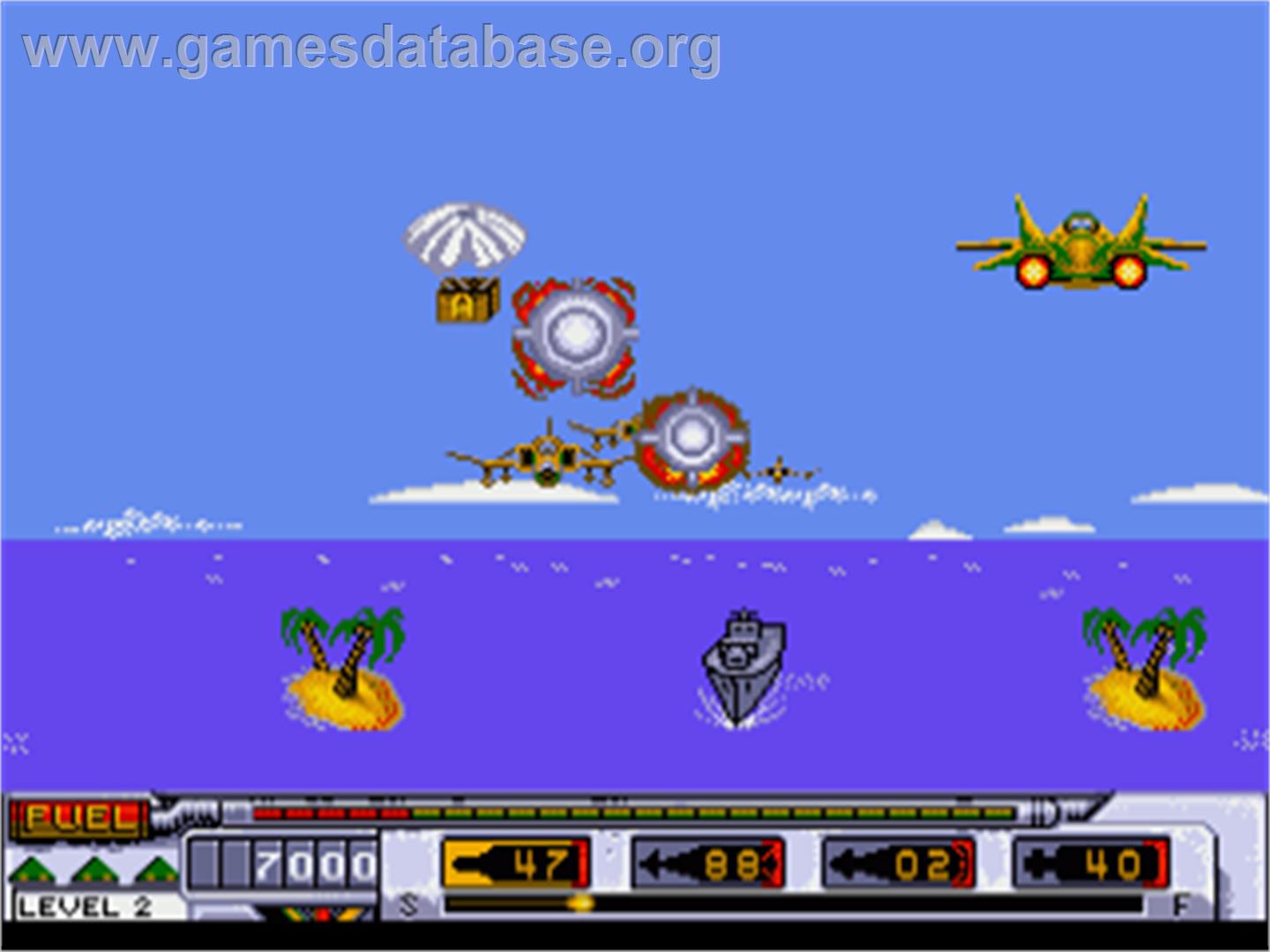 Mig-29 Soviet Fighter - Commodore Amiga - Artwork - In Game
