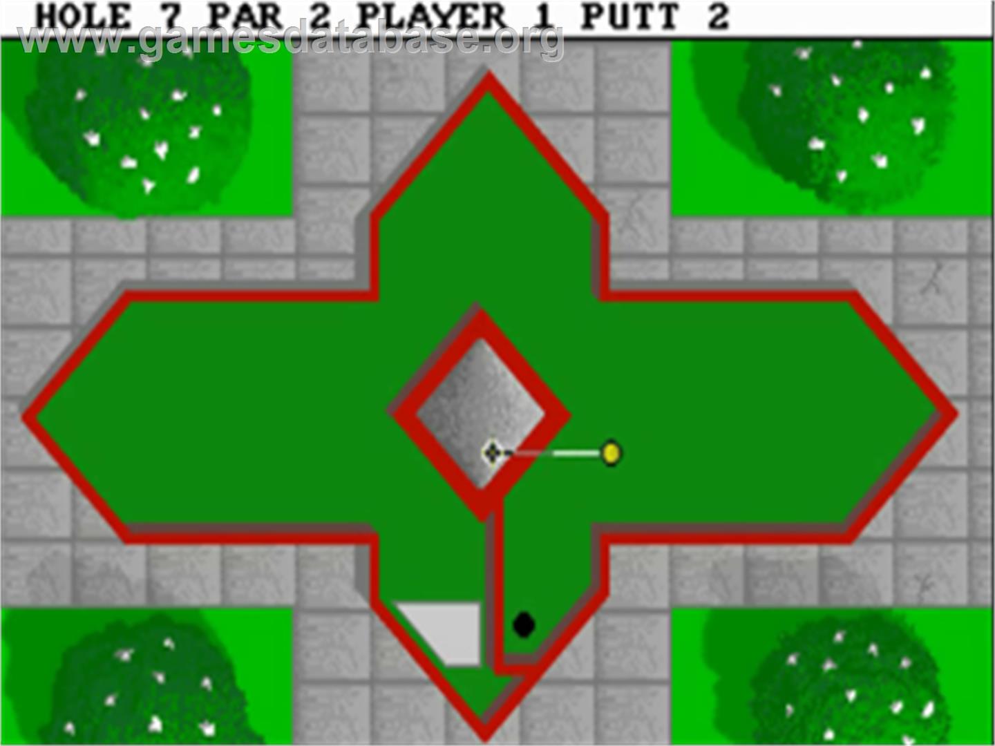 Mini Golf - Commodore Amiga - Artwork - In Game