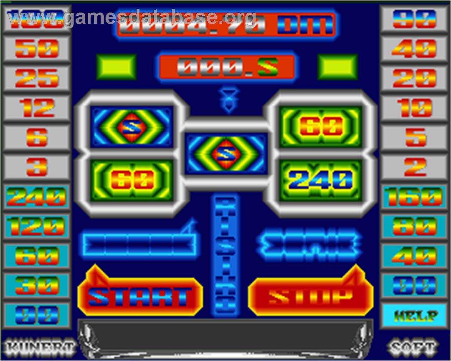 Money-player Professional - Commodore Amiga - Artwork - In Game