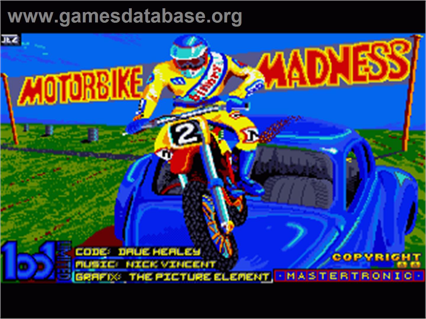 Motorbike Madness - Commodore Amiga - Artwork - In Game