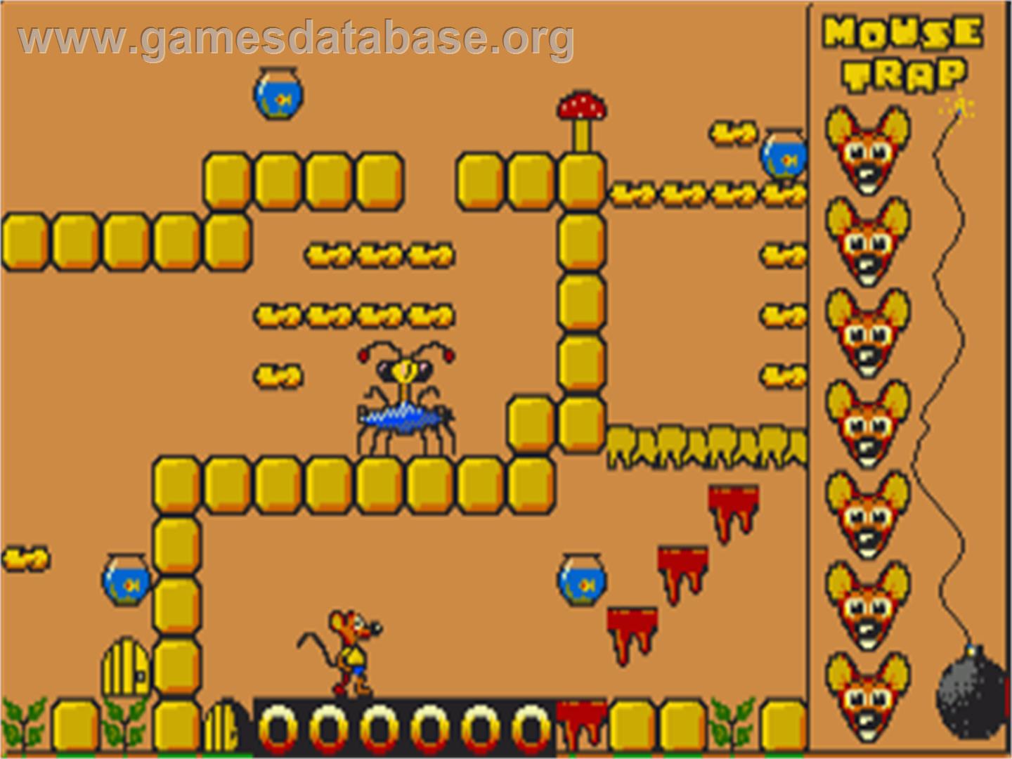 Mouse Trap - Commodore Amiga - Artwork - In Game