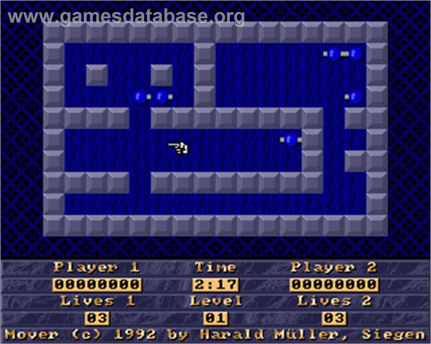 Mover - Commodore Amiga - Artwork - In Game