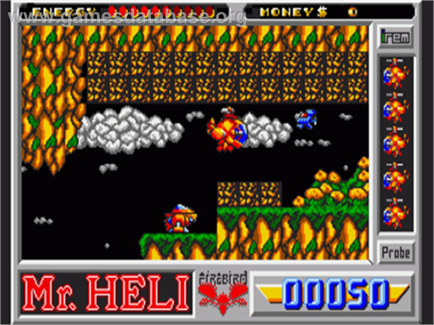 Mr. Heli - Commodore Amiga - Artwork - In Game