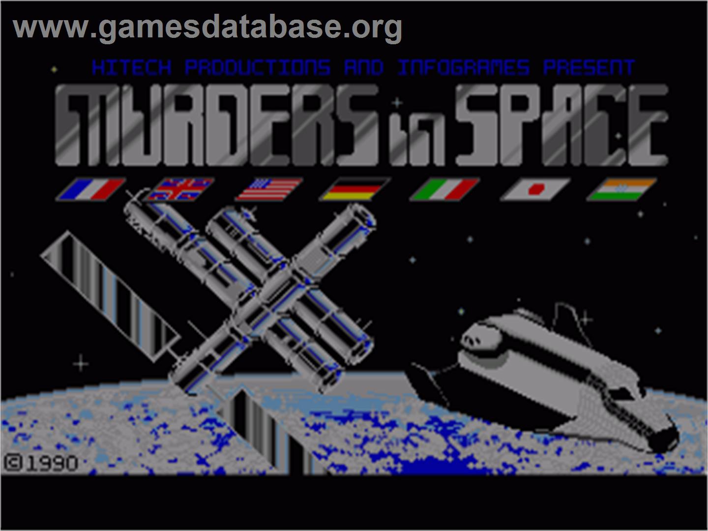 Murders in Space - Commodore Amiga - Artwork - In Game