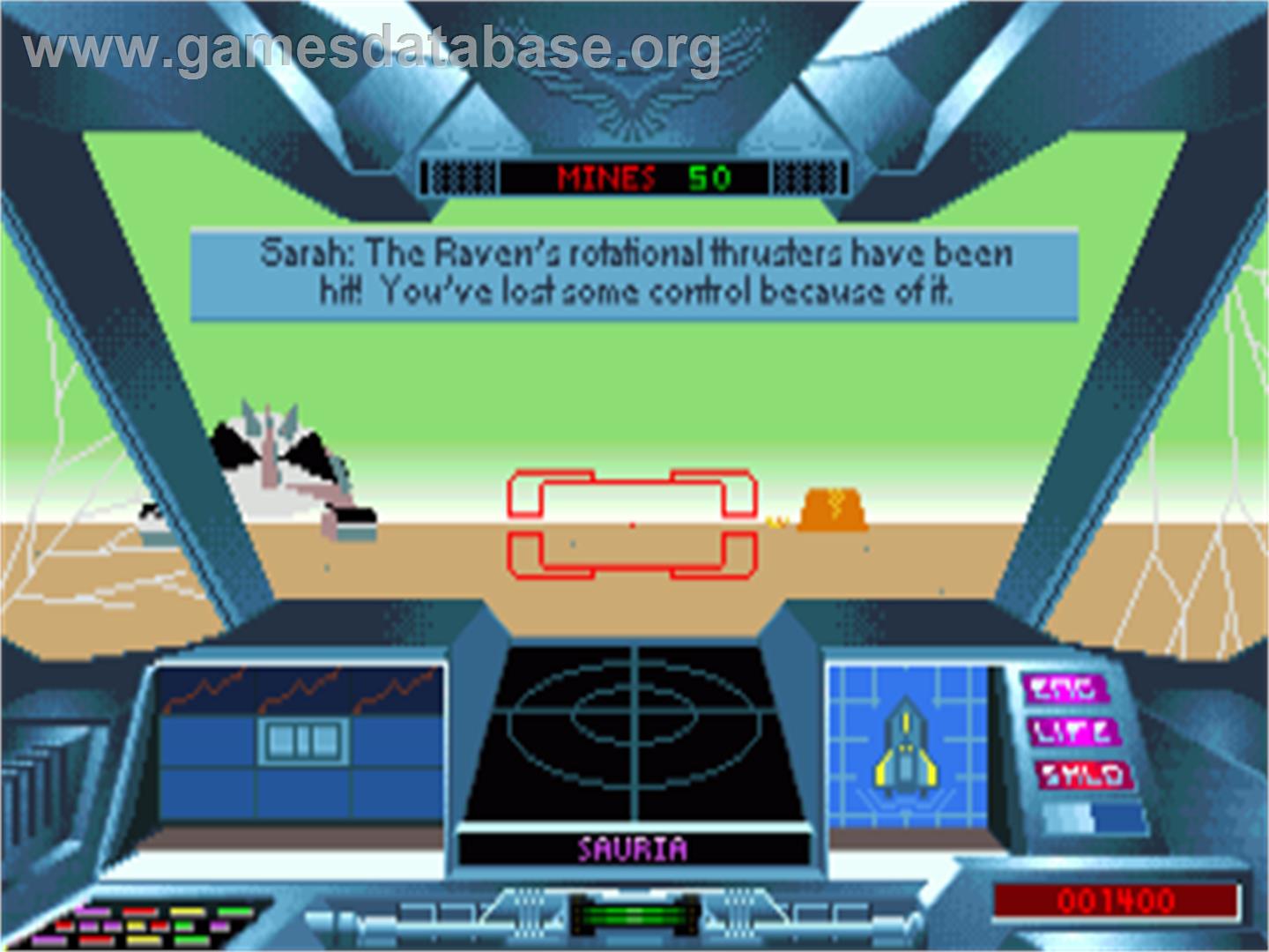 Nova 9 - The Return Of Gir Draxon - Commodore Amiga - Artwork - In Game