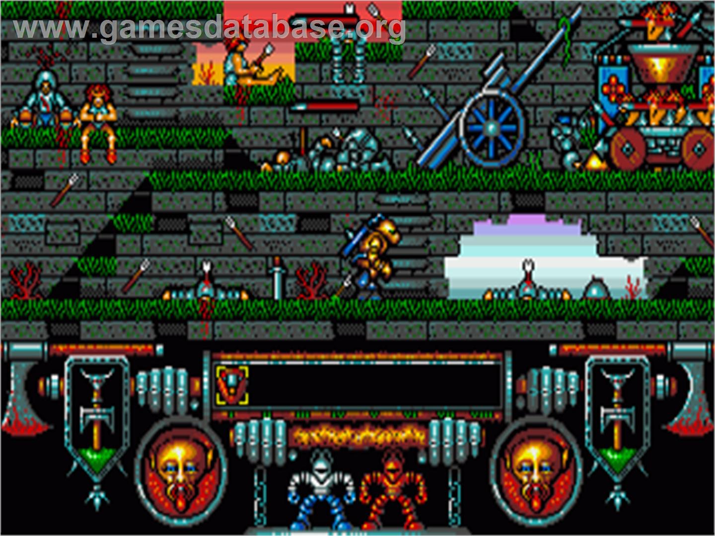 Onslaught - Commodore Amiga - Artwork - In Game