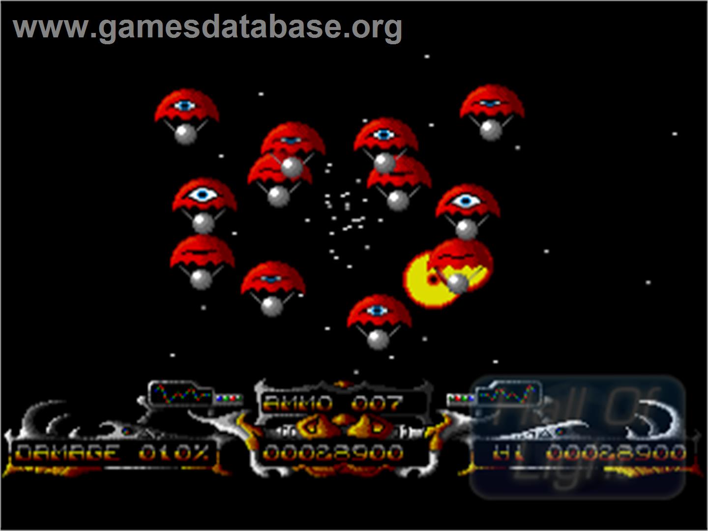 Orbital Destroyer - Commodore Amiga - Artwork - In Game