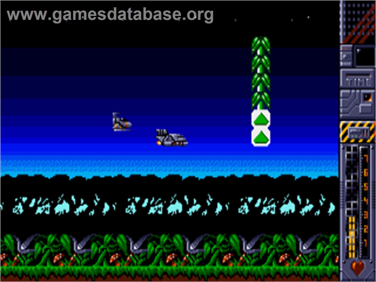 Outzone - Commodore Amiga - Artwork - In Game