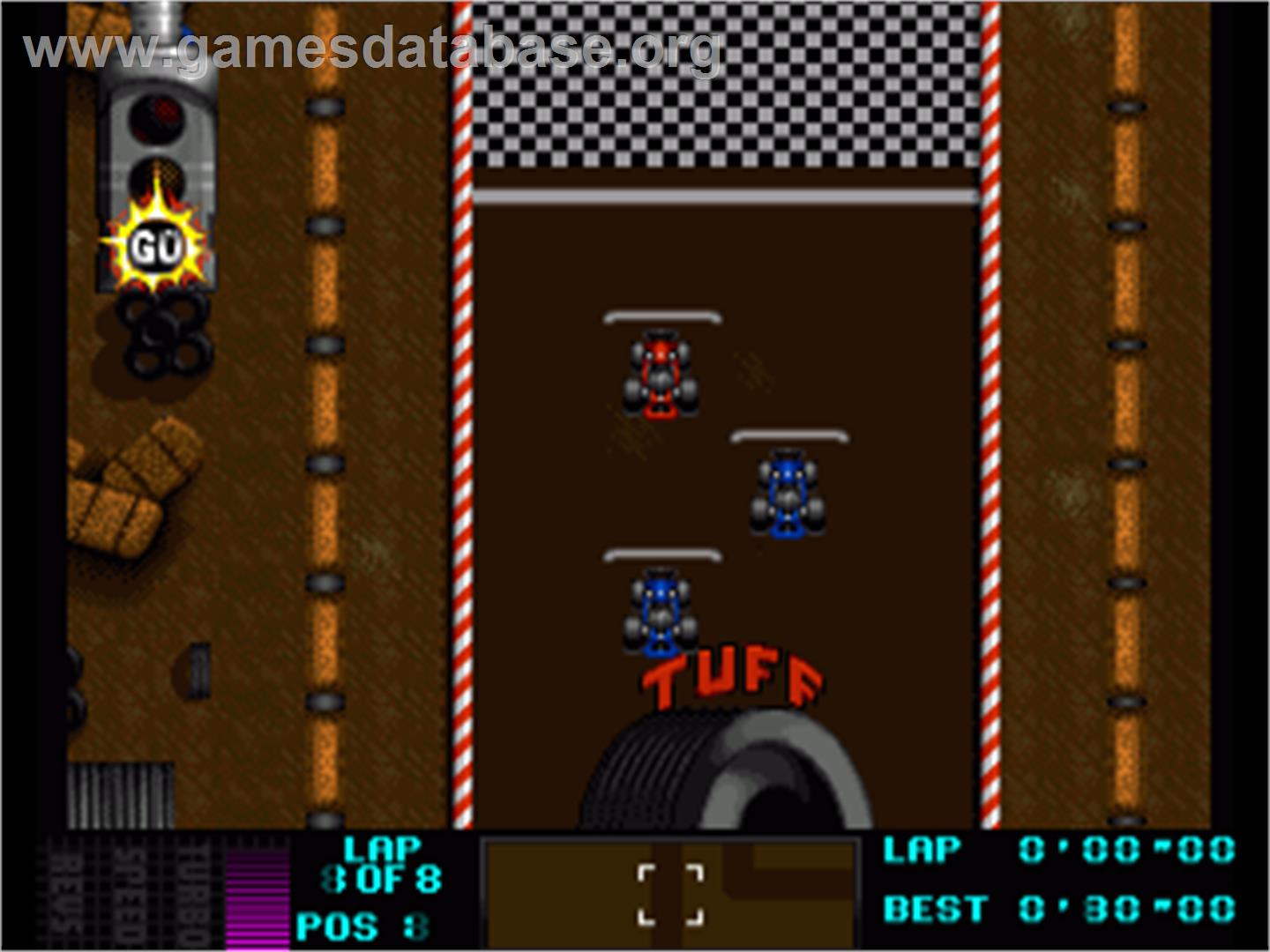 Overdrive - Commodore Amiga - Artwork - In Game