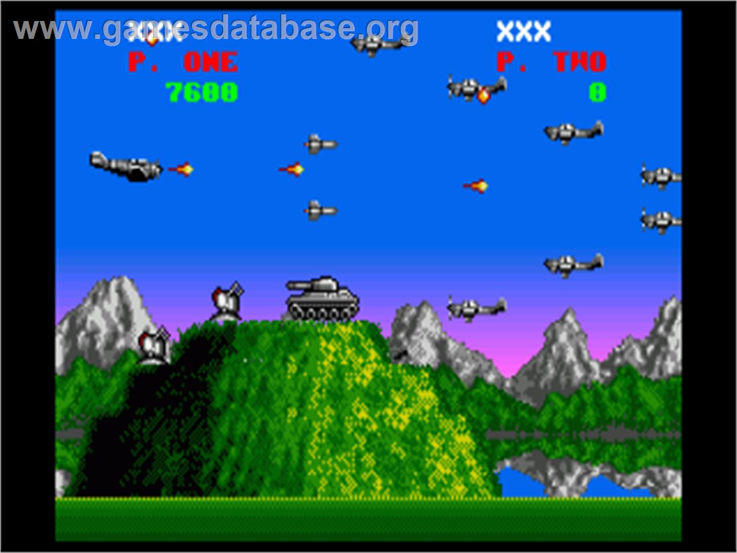 P47 Thunderbolt - Commodore Amiga - Artwork - In Game