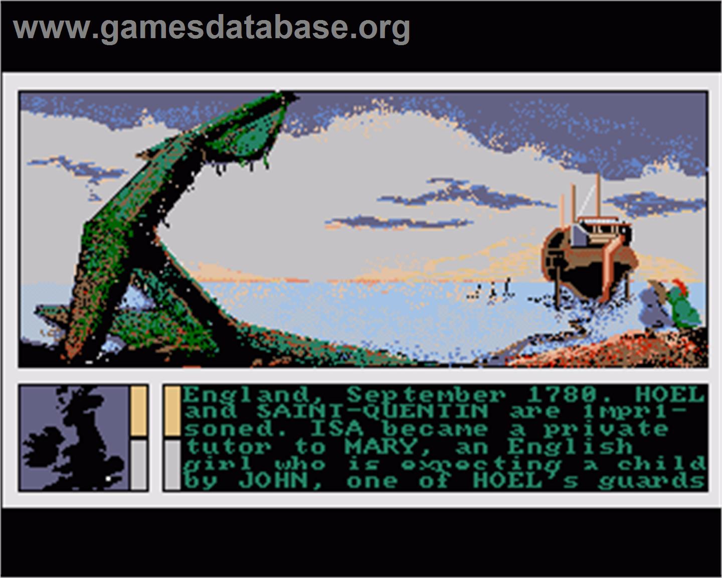 Passengers on the Wind - Commodore Amiga - Artwork - In Game
