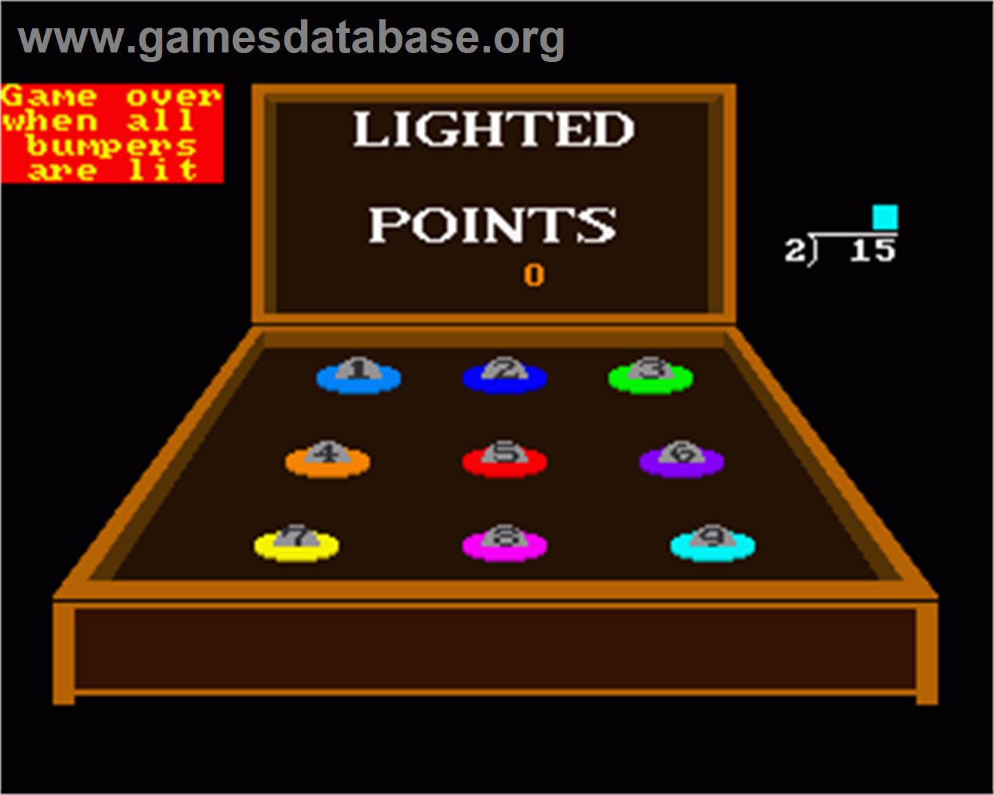 Pinball I.q. - Commodore Amiga - Artwork - In Game