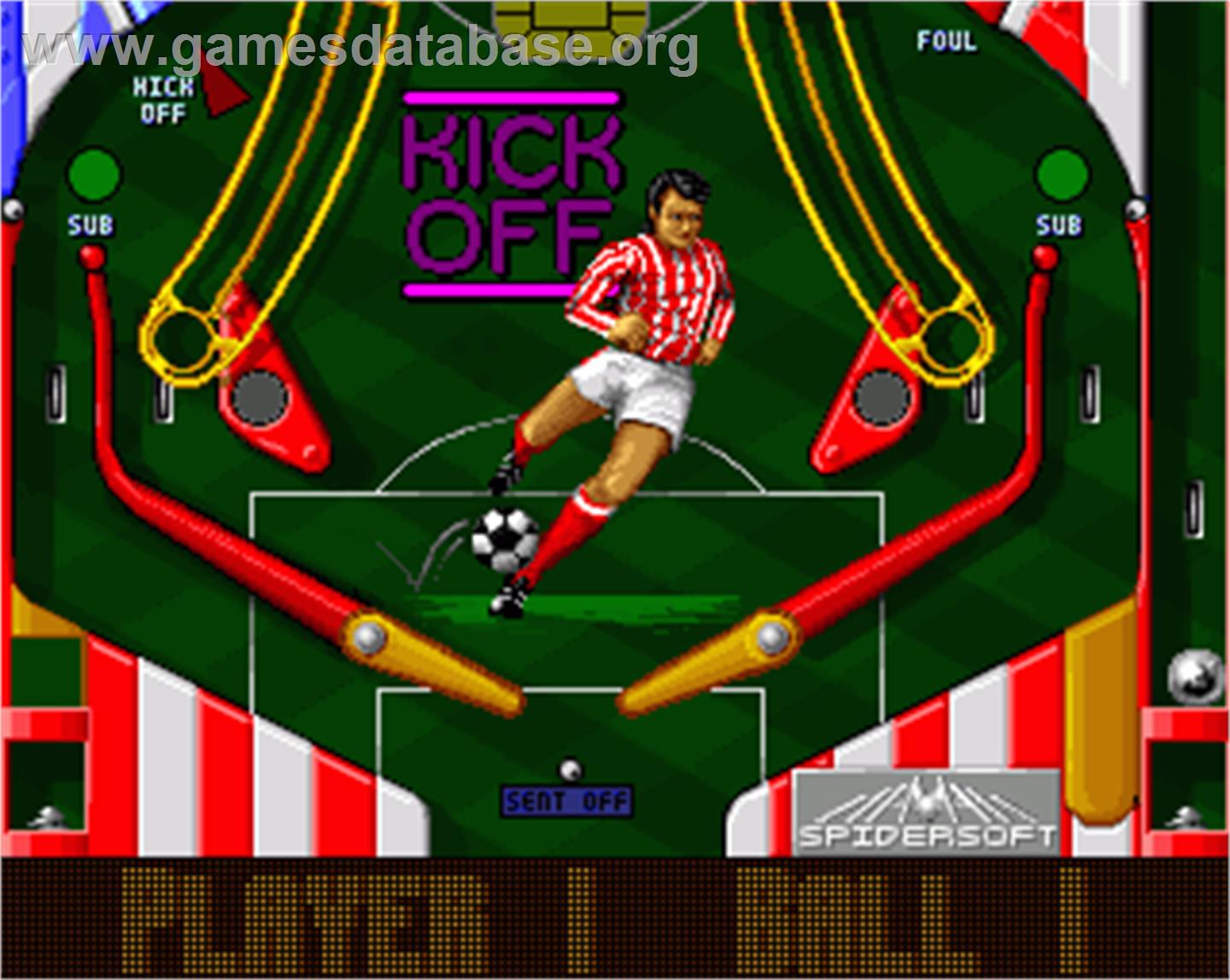 Pinball Mania - Commodore Amiga - Artwork - In Game