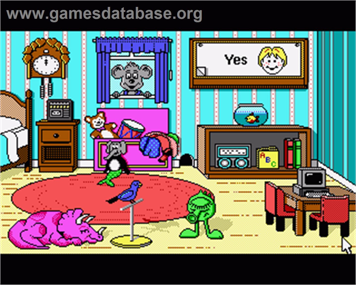 Playroom - Commodore Amiga - Artwork - In Game
