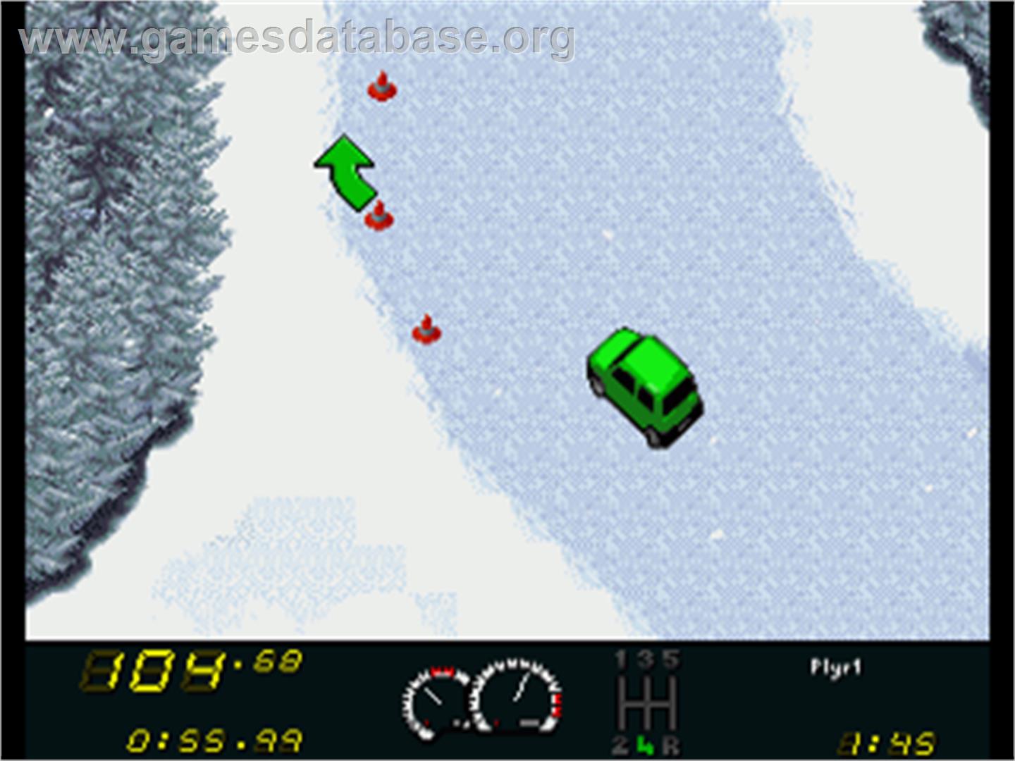 Power Drive - Commodore Amiga - Artwork - In Game