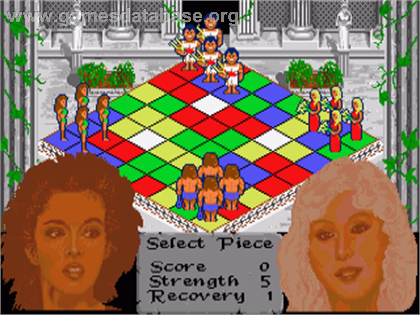 Powerplay: The Game of the Gods - Commodore Amiga - Artwork - In Game