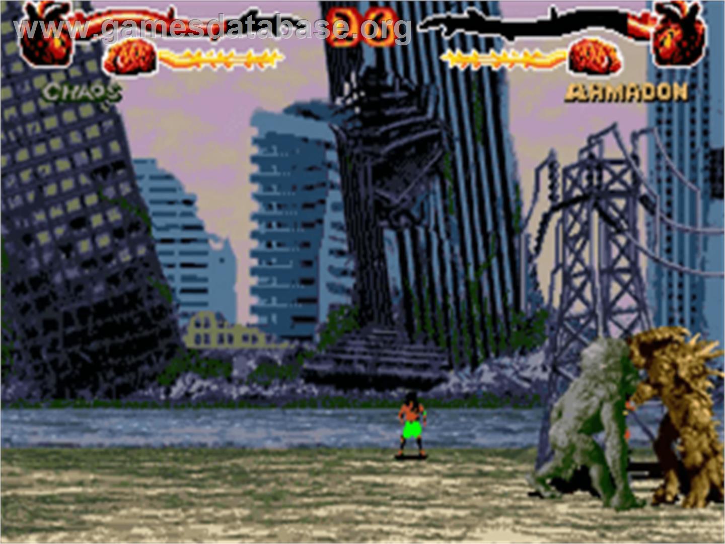 Primal Rage - Commodore Amiga - Artwork - In Game