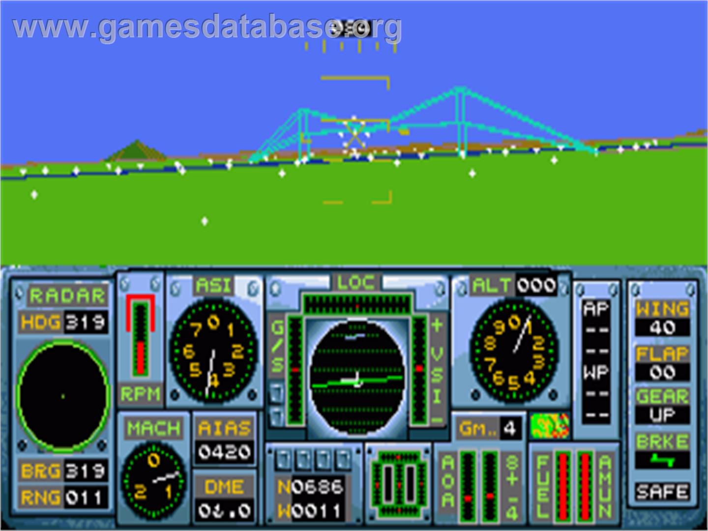 ProFlight - Commodore Amiga - Artwork - In Game