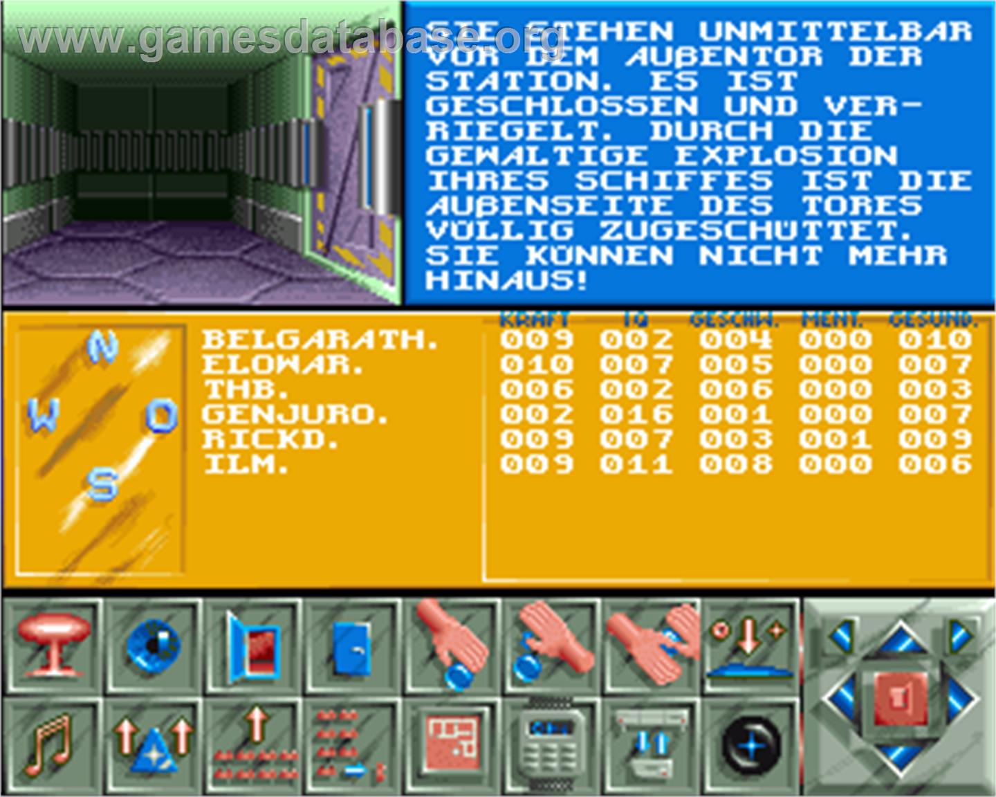 Projekt Ikarus - Commodore Amiga - Artwork - In Game