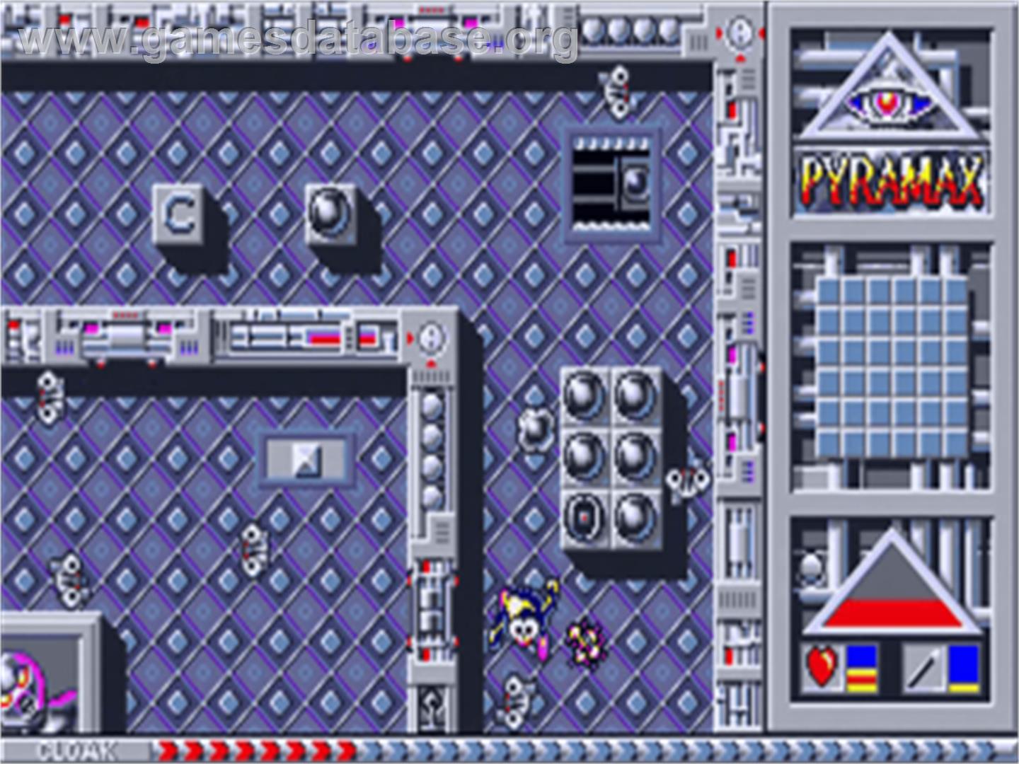 Pyramax - Commodore Amiga - Artwork - In Game