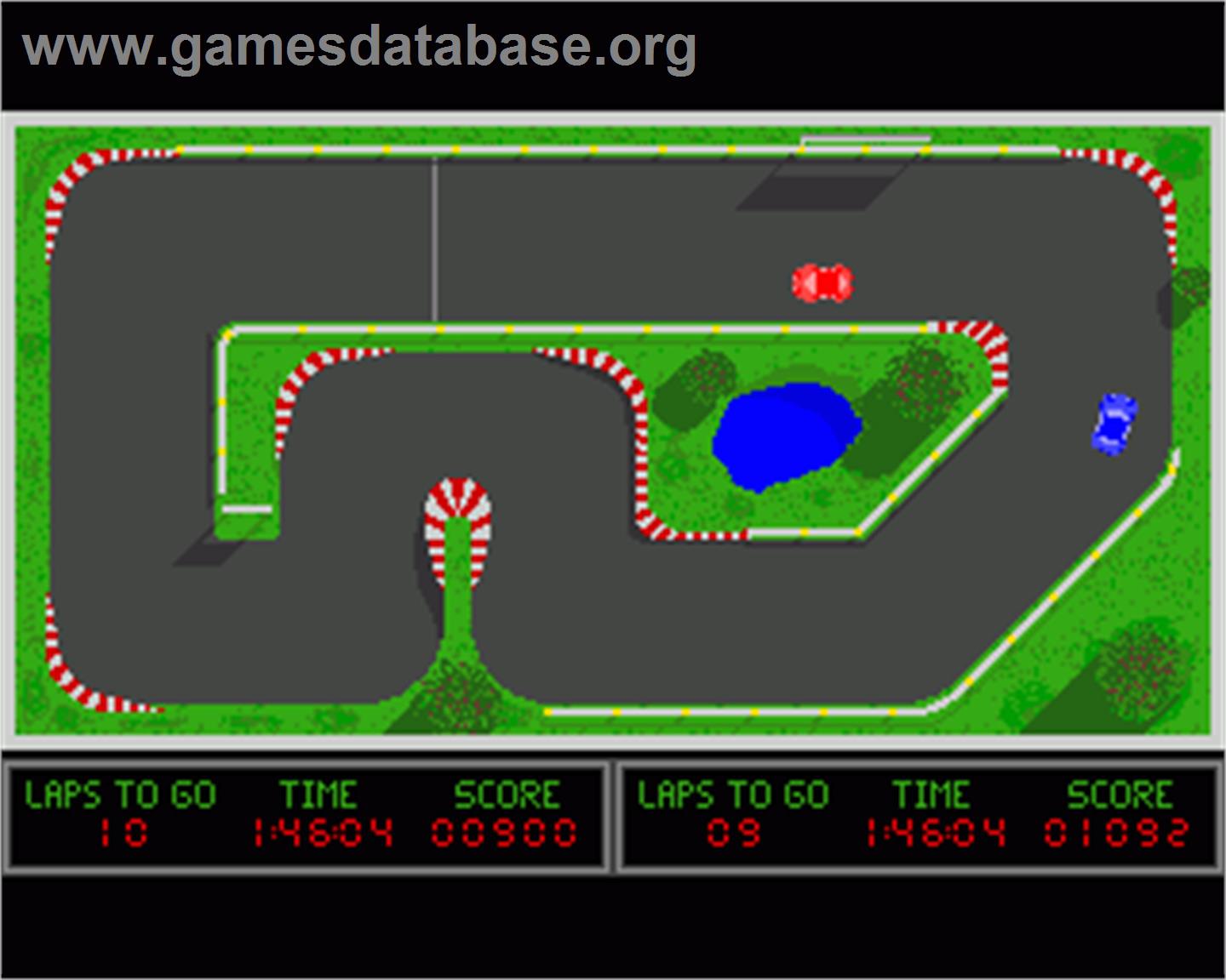 Rallye Master - Commodore Amiga - Artwork - In Game