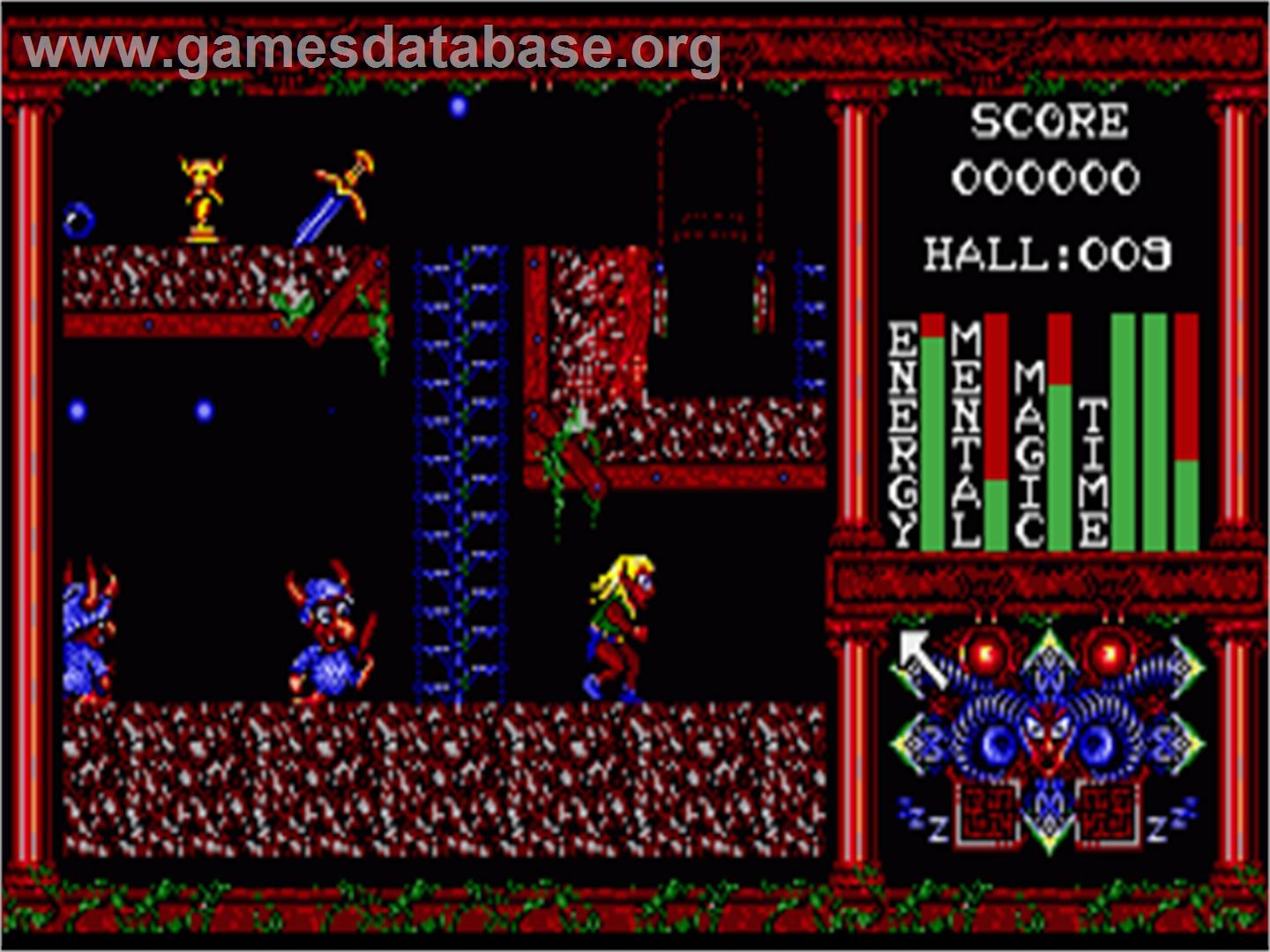 Realm of the Trolls - Commodore Amiga - Artwork - In Game