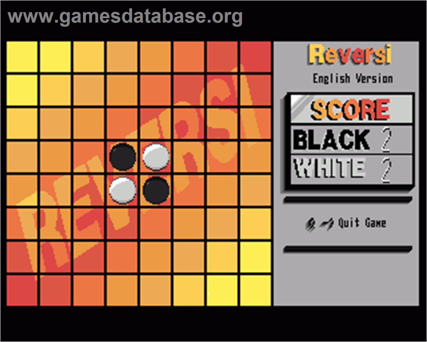 Reversi - Commodore Amiga - Artwork - In Game