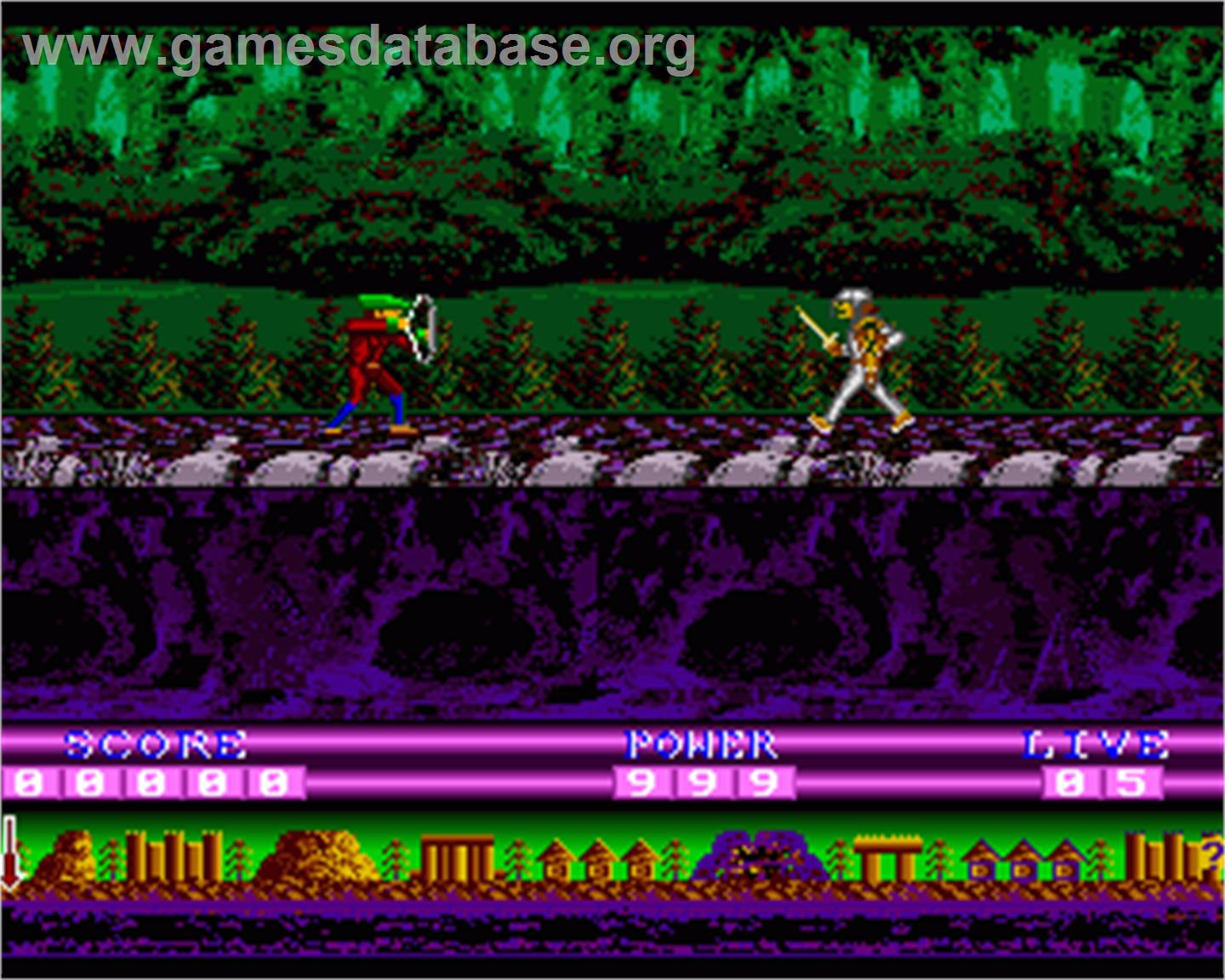 Robin Heed - Commodore Amiga - Artwork - In Game
