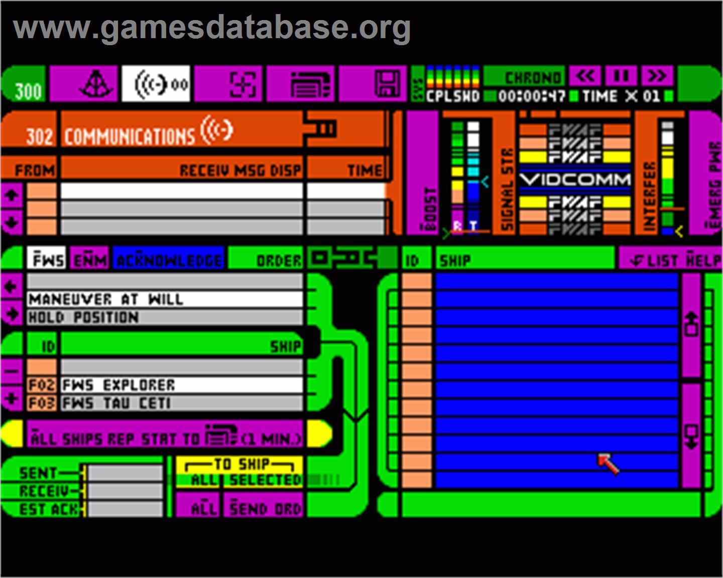Rules of Engagement 2 - Commodore Amiga - Artwork - In Game