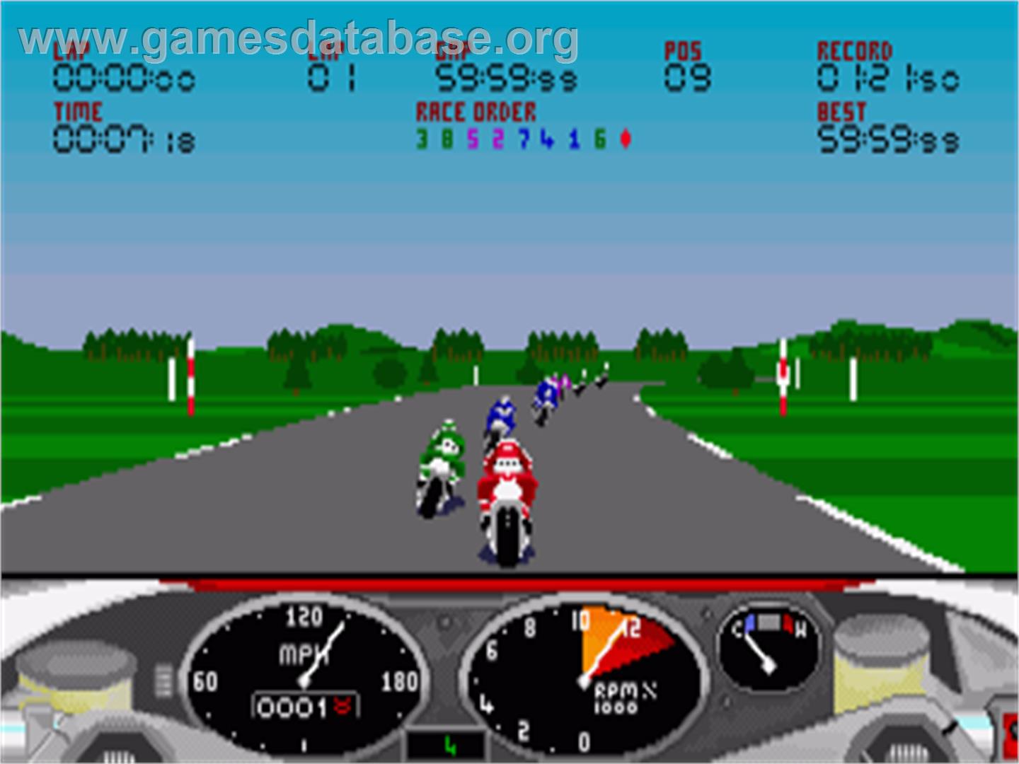 Rvf Honda - Commodore Amiga - Artwork - In Game