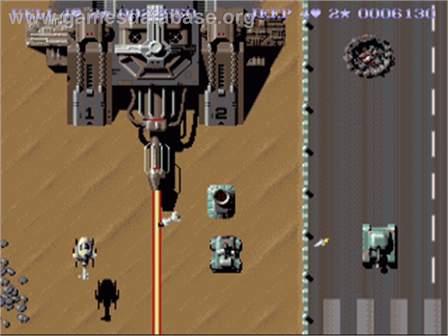 SWIV - Commodore Amiga - Artwork - In Game