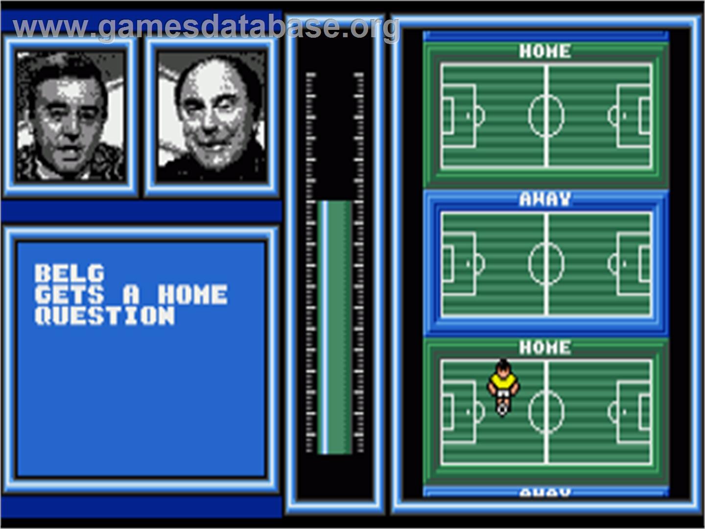 Saint And Greavsie - Commodore Amiga - Artwork - In Game