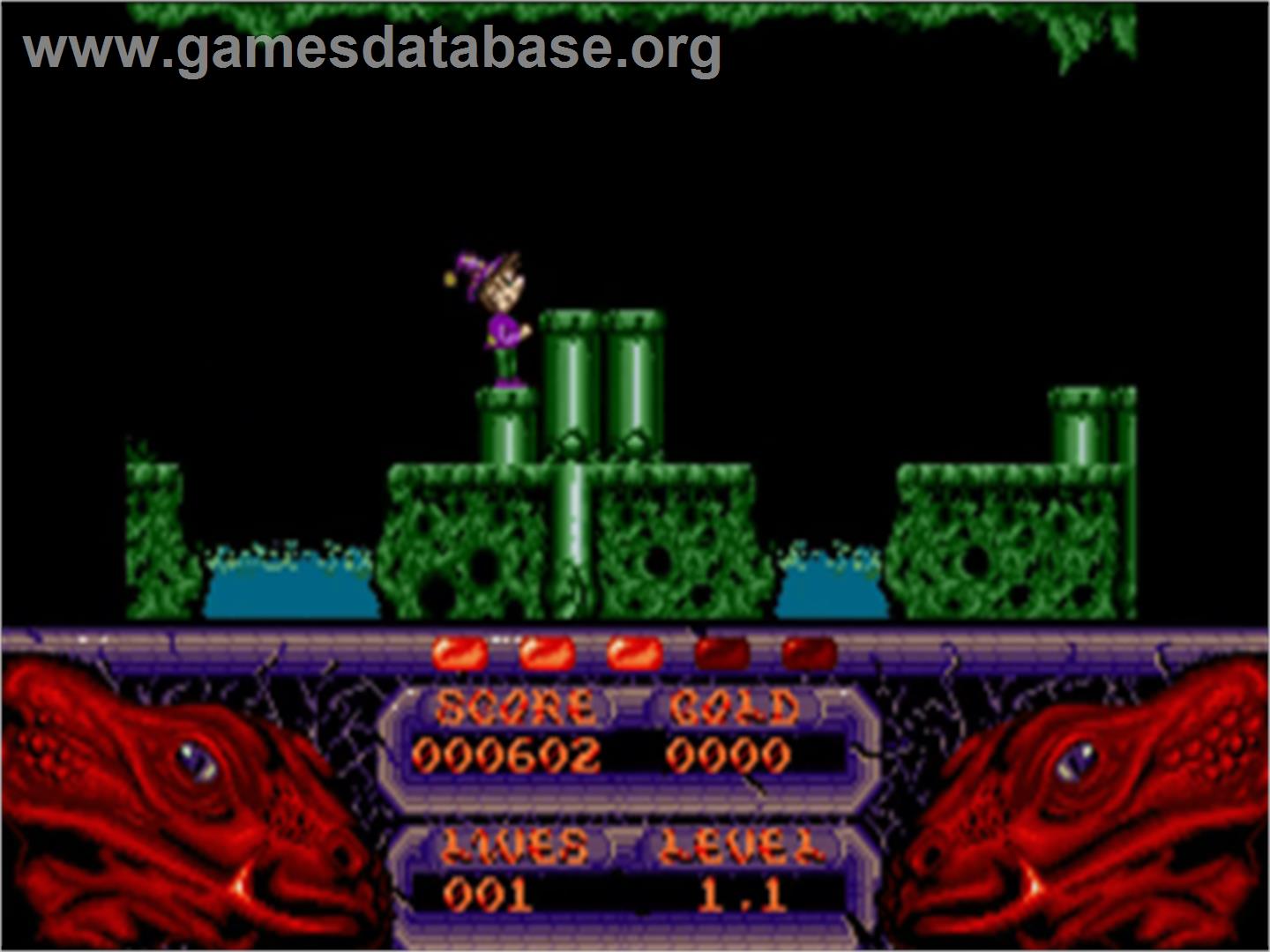 Seven Gates of Jambala - Commodore Amiga - Artwork - In Game