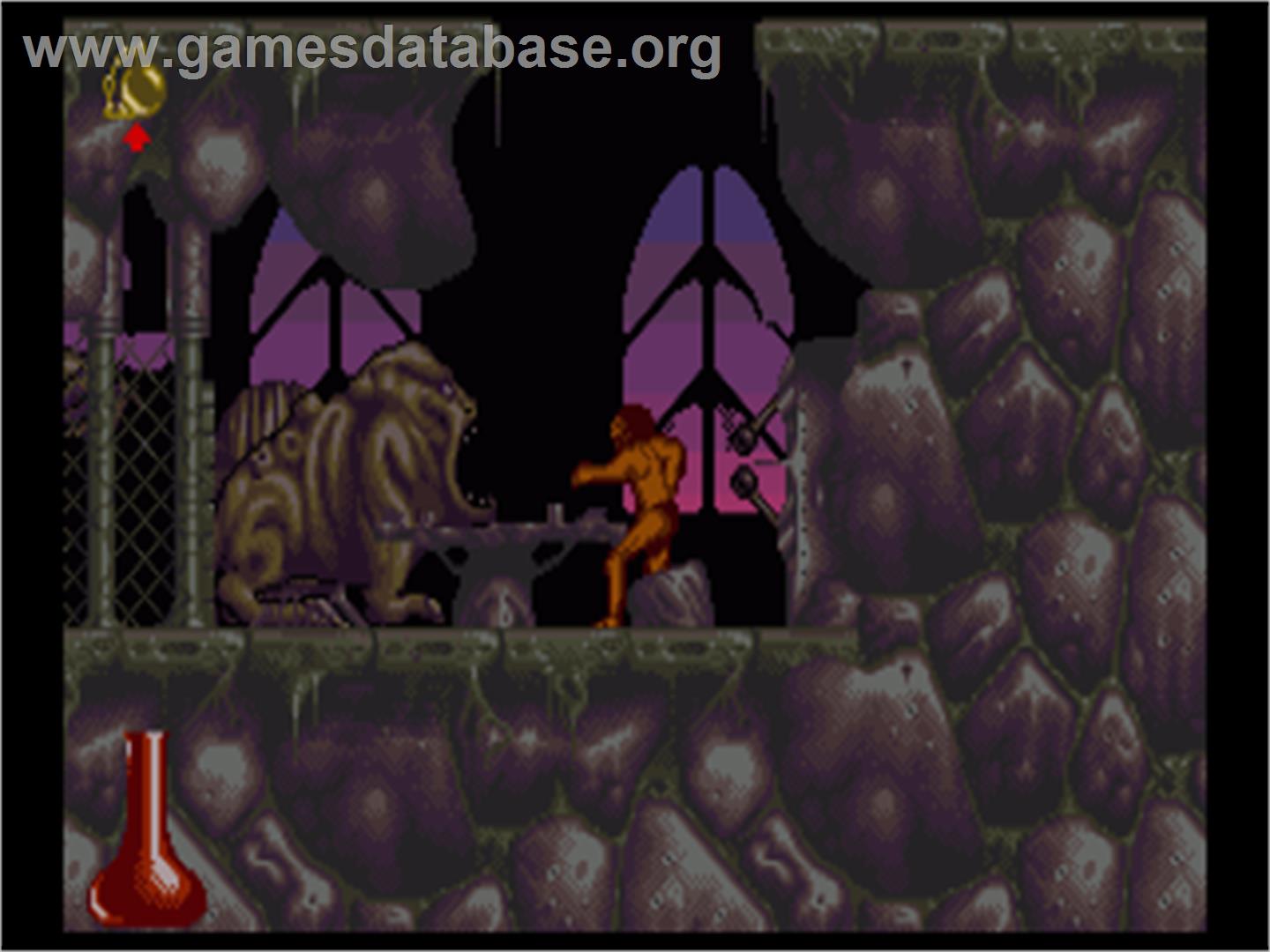 Shadow Of The Beast 2 - Commodore Amiga - Artwork - In Game