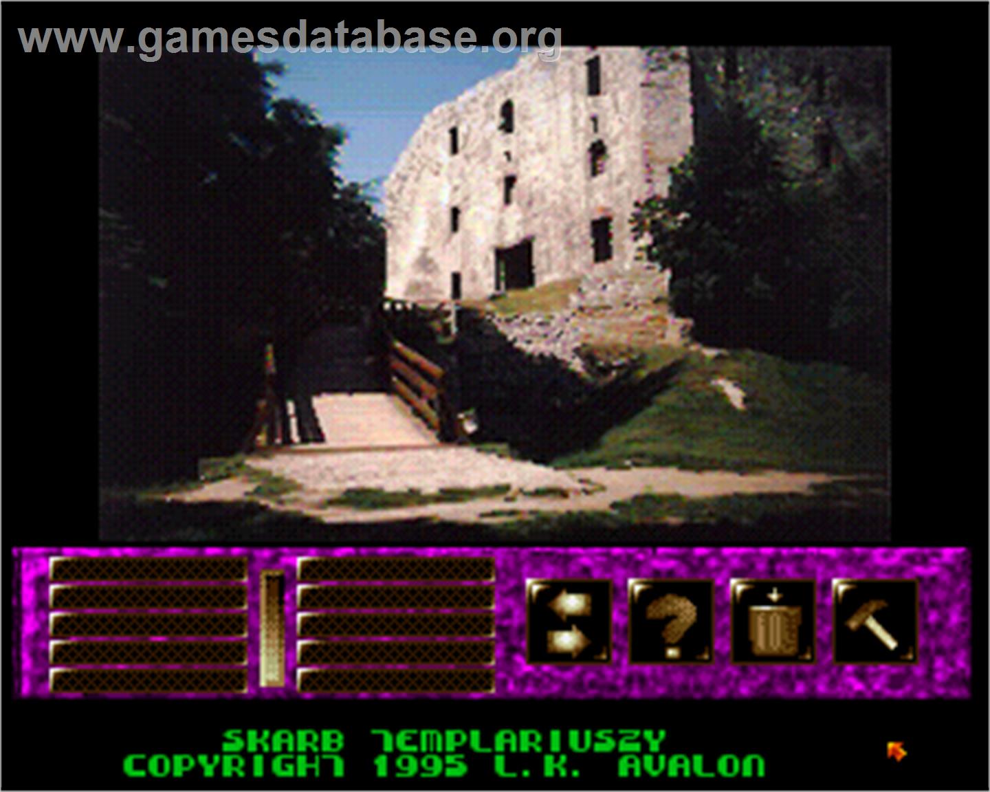 Skarb Templariuszy - Commodore Amiga - Artwork - In Game