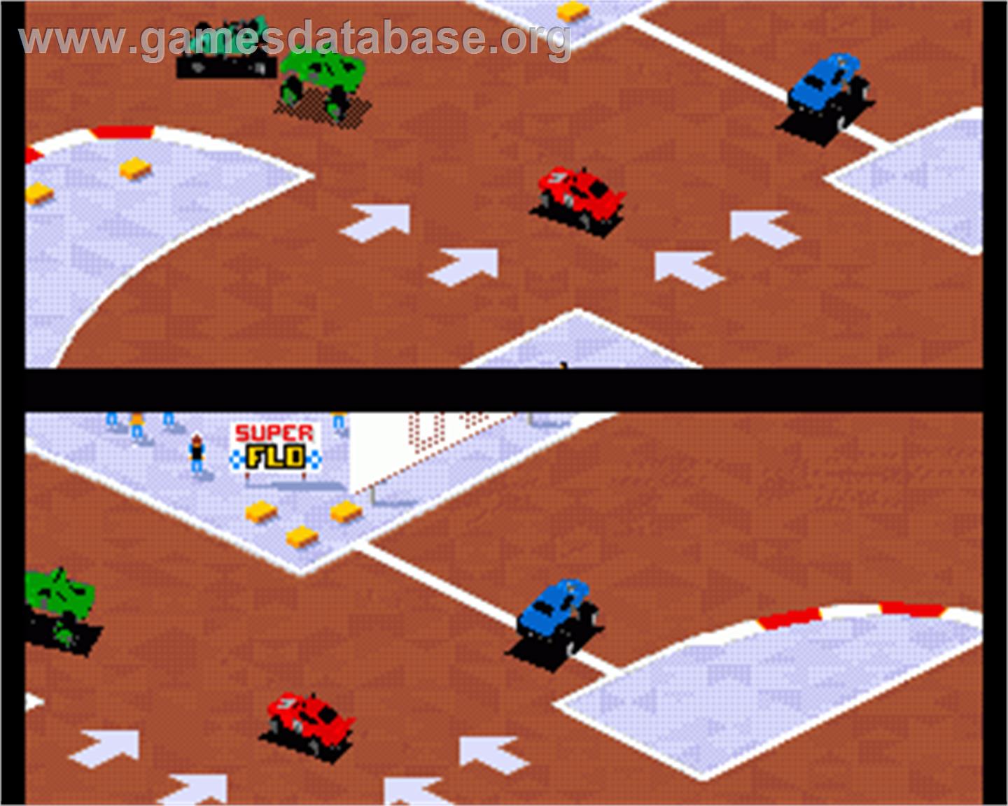 Skidmarks - Commodore Amiga - Artwork - In Game