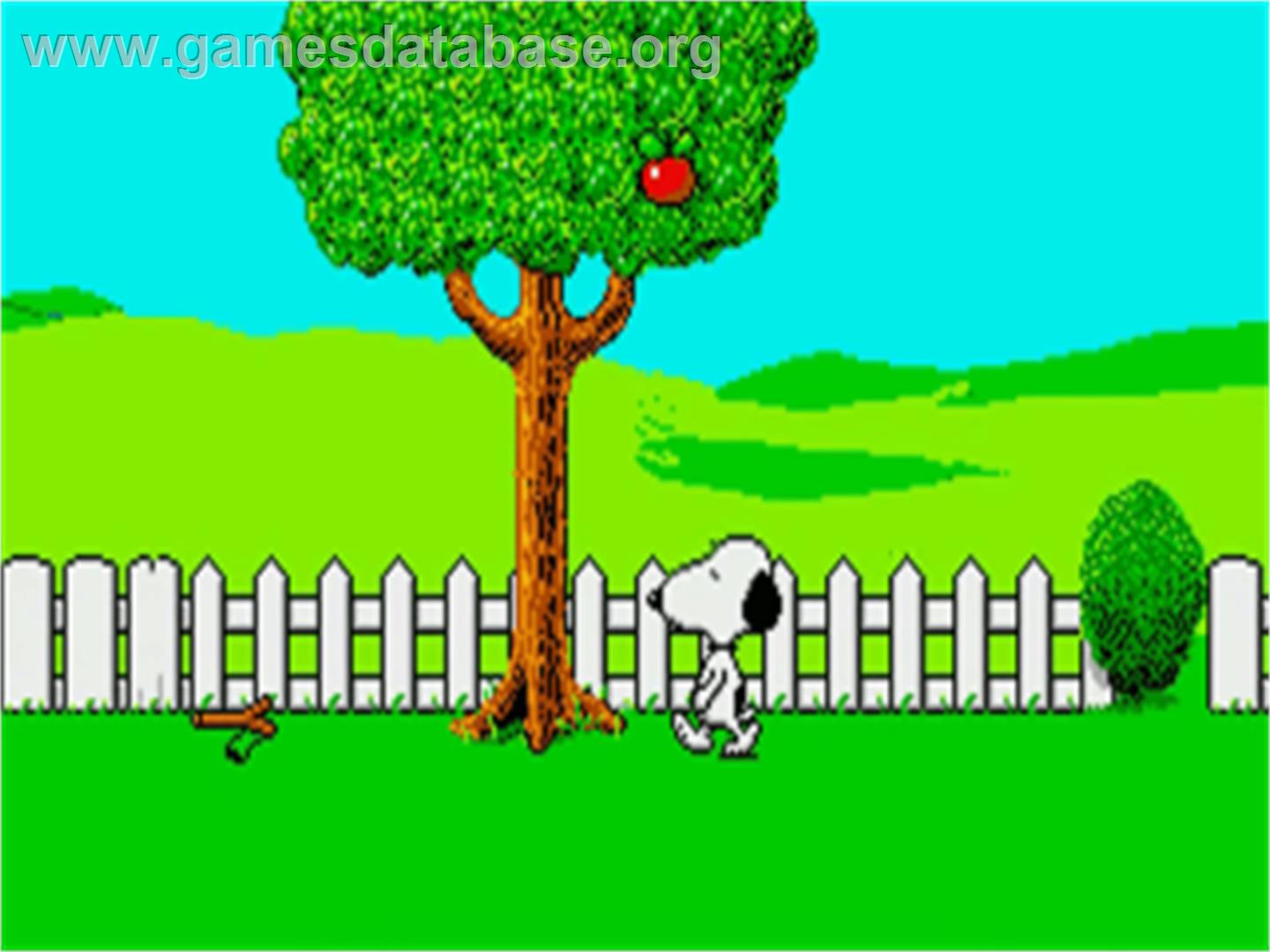 Snoopy - The Cool Computer Game - Commodore Amiga - Artwork - In Game
