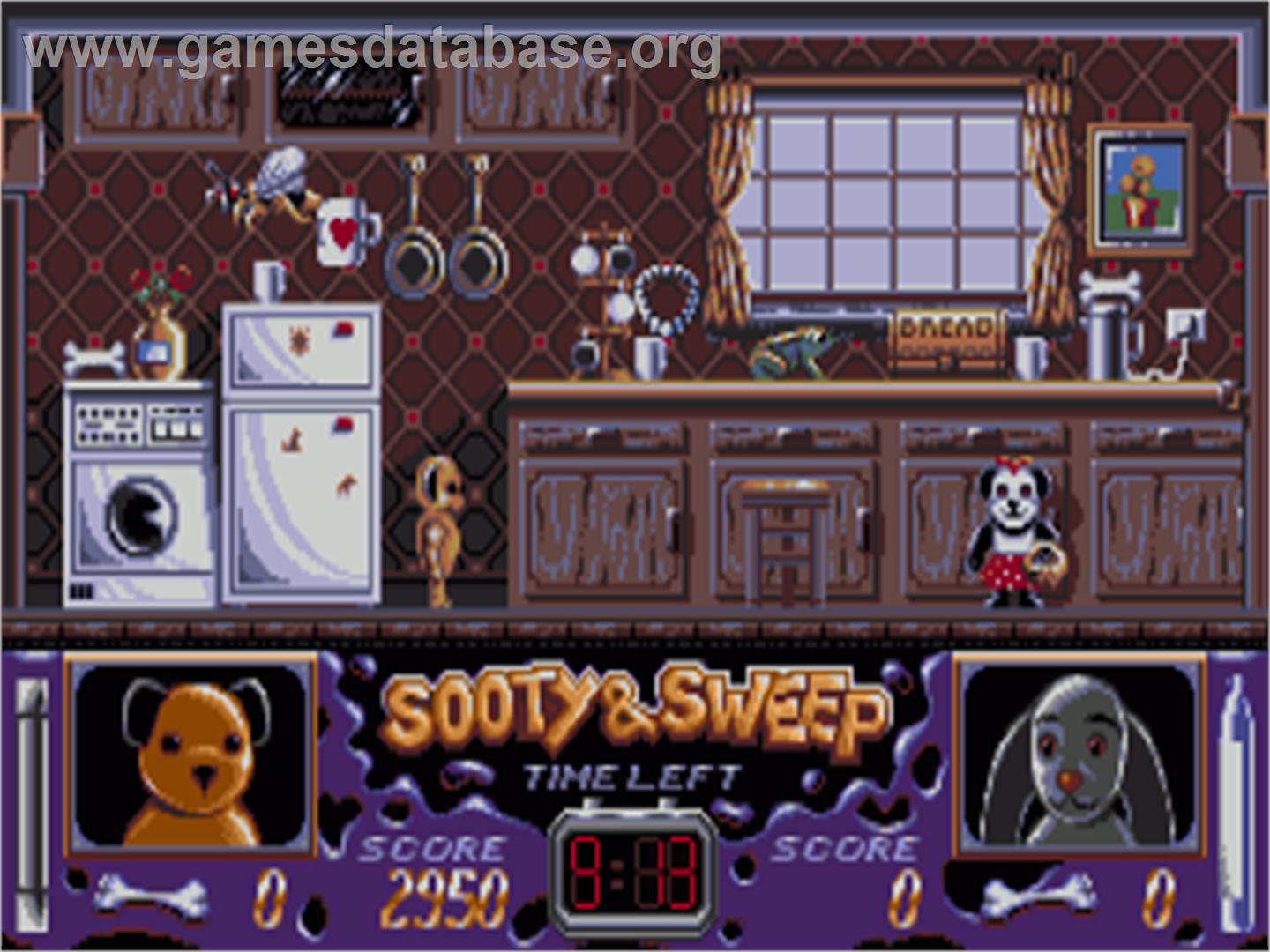 Sooty And Sweep - Commodore Amiga - Artwork - In Game