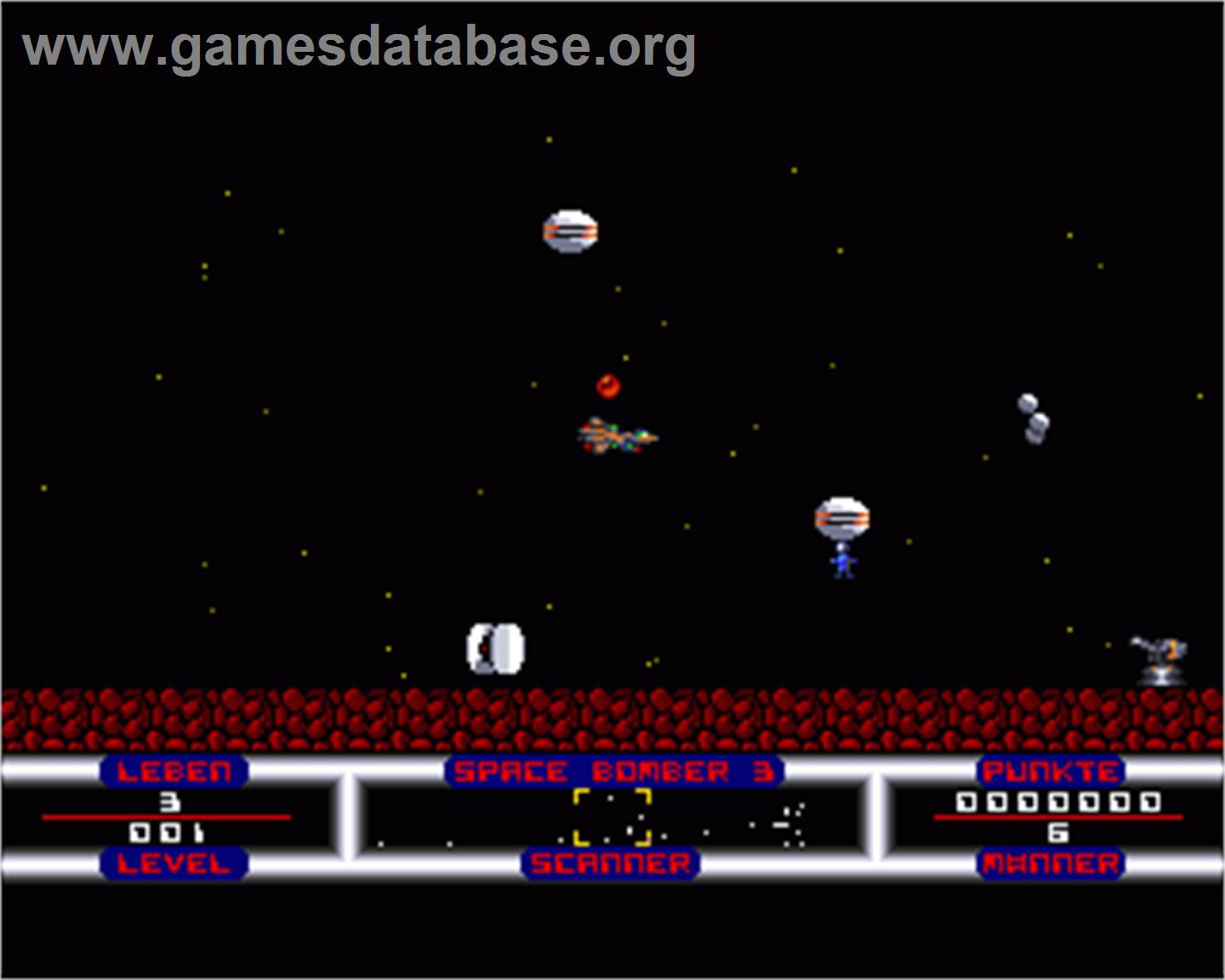 Space Bomber 3 - Commodore Amiga - Artwork - In Game