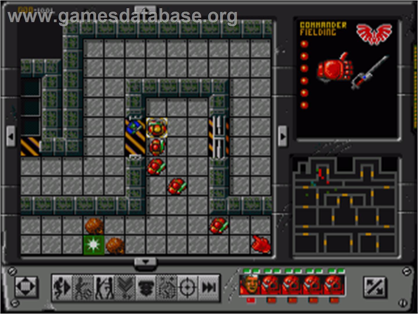 Space Crusade: The Voyage Beyond (Data Disk) - Commodore Amiga - Artwork - In Game