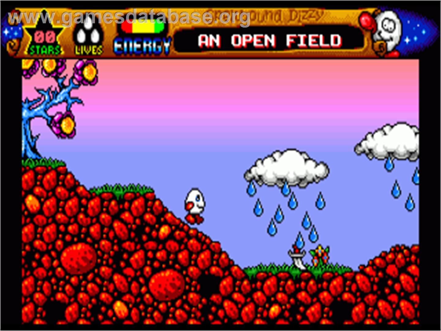 Spellbound Dizzy - Commodore Amiga - Artwork - In Game