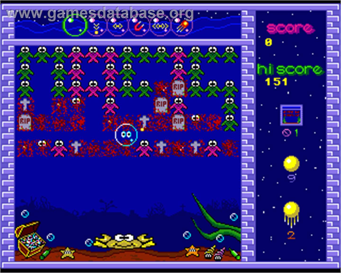 Splat - Commodore Amiga - Artwork - In Game
