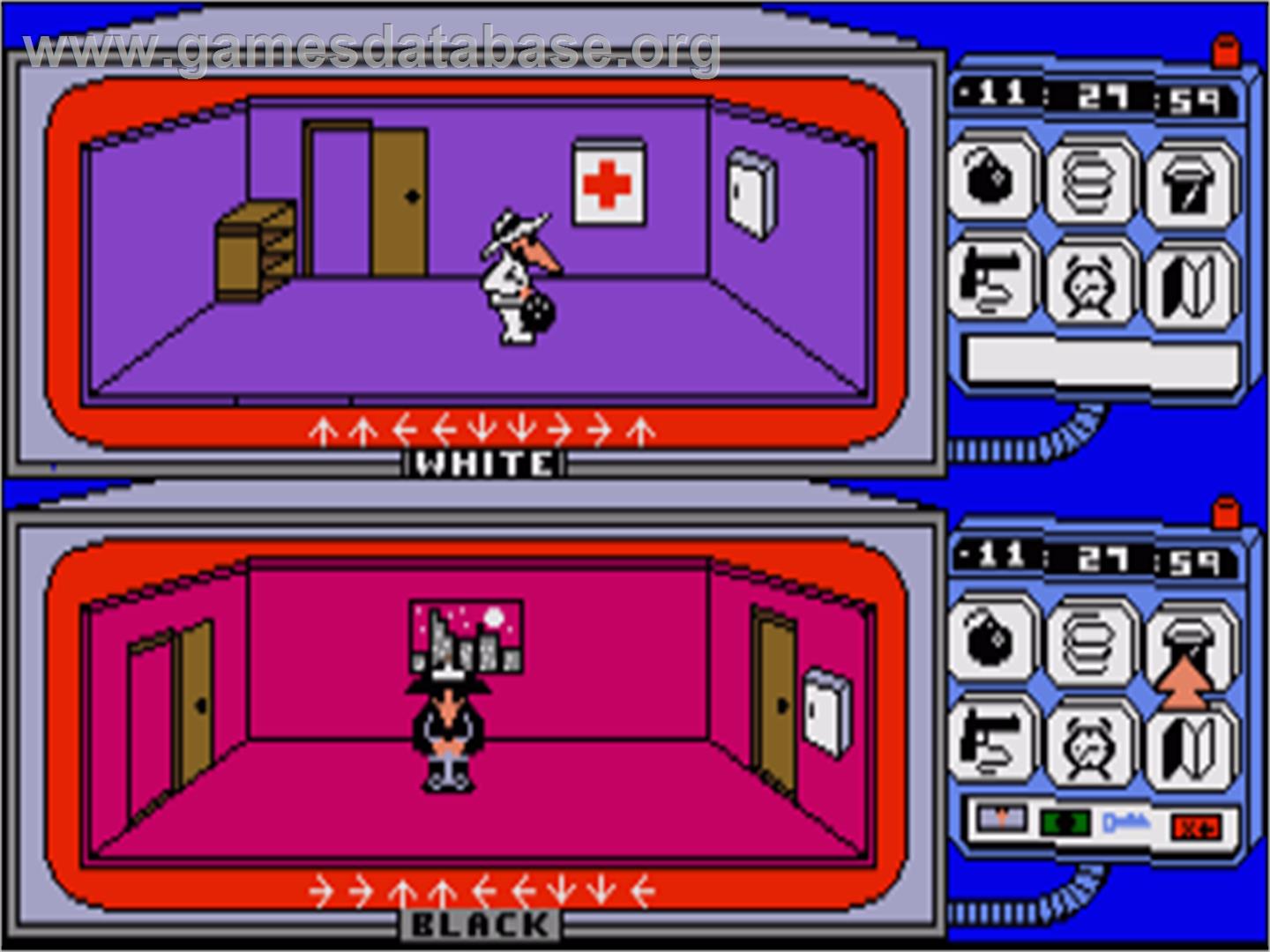 Spy Vs Spy - Commodore Amiga - Artwork - In Game