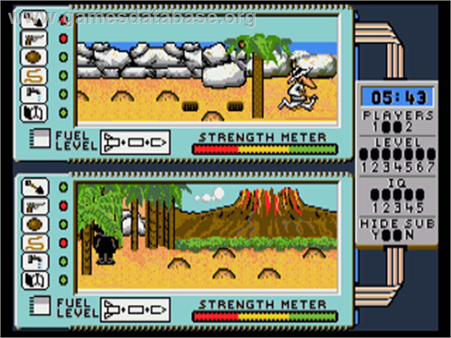 Spy vs. Spy II: The Island Caper - Commodore Amiga - Artwork - In Game