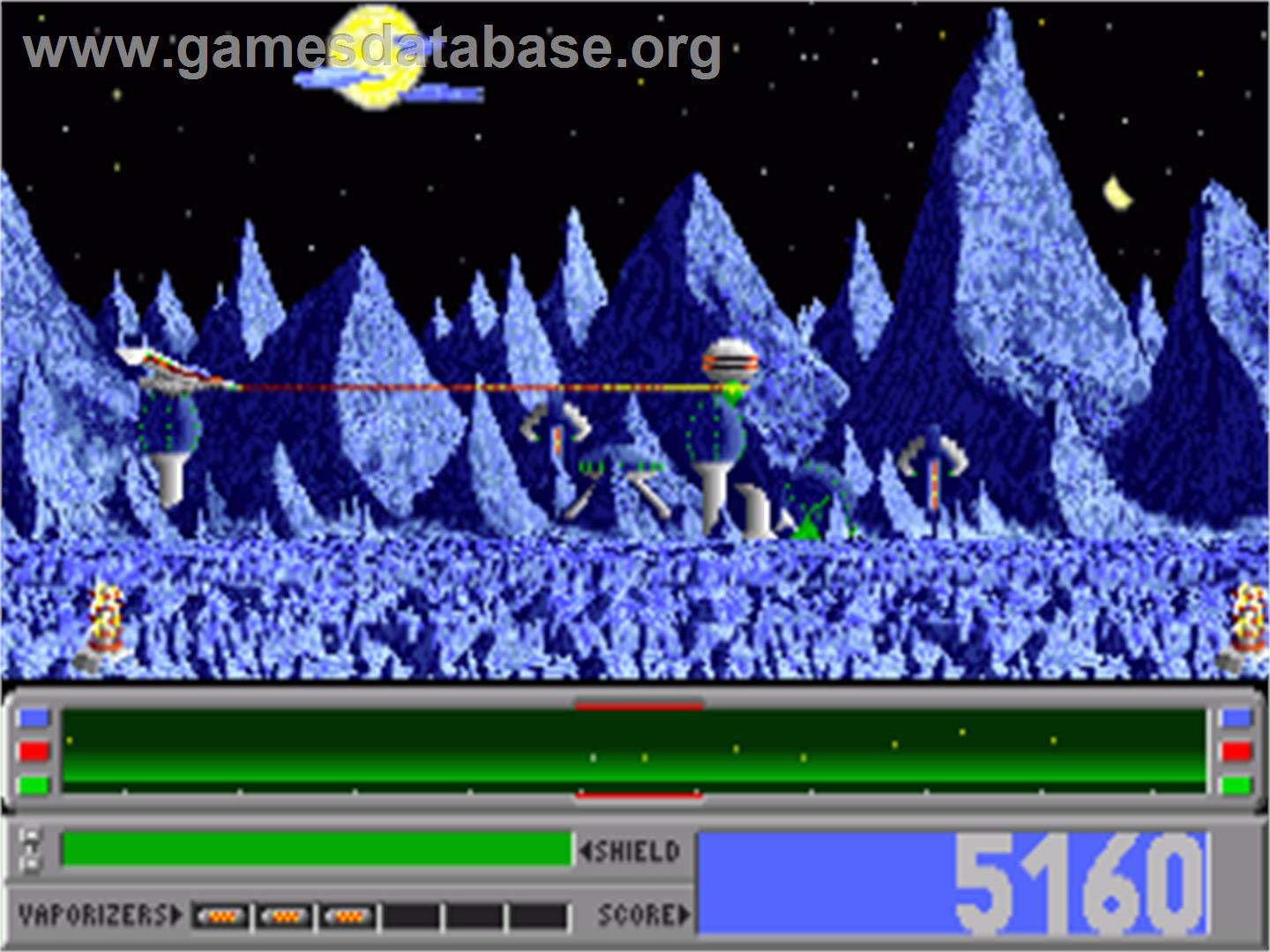 StarRay - Commodore Amiga - Artwork - In Game