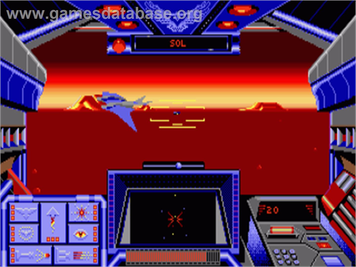 Stellar 7 - Commodore Amiga - Artwork - In Game