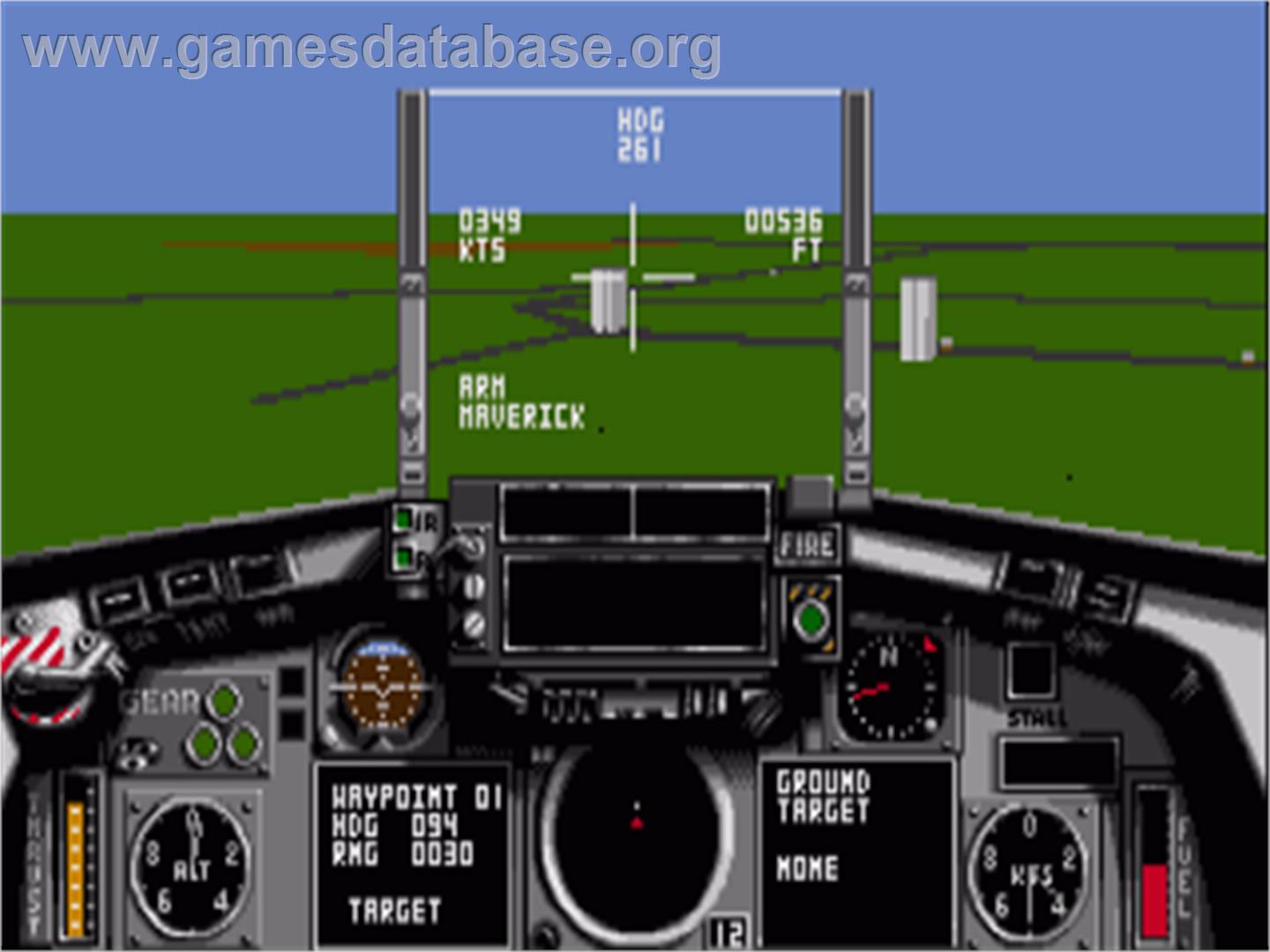 Strike Aces - Commodore Amiga - Artwork - In Game