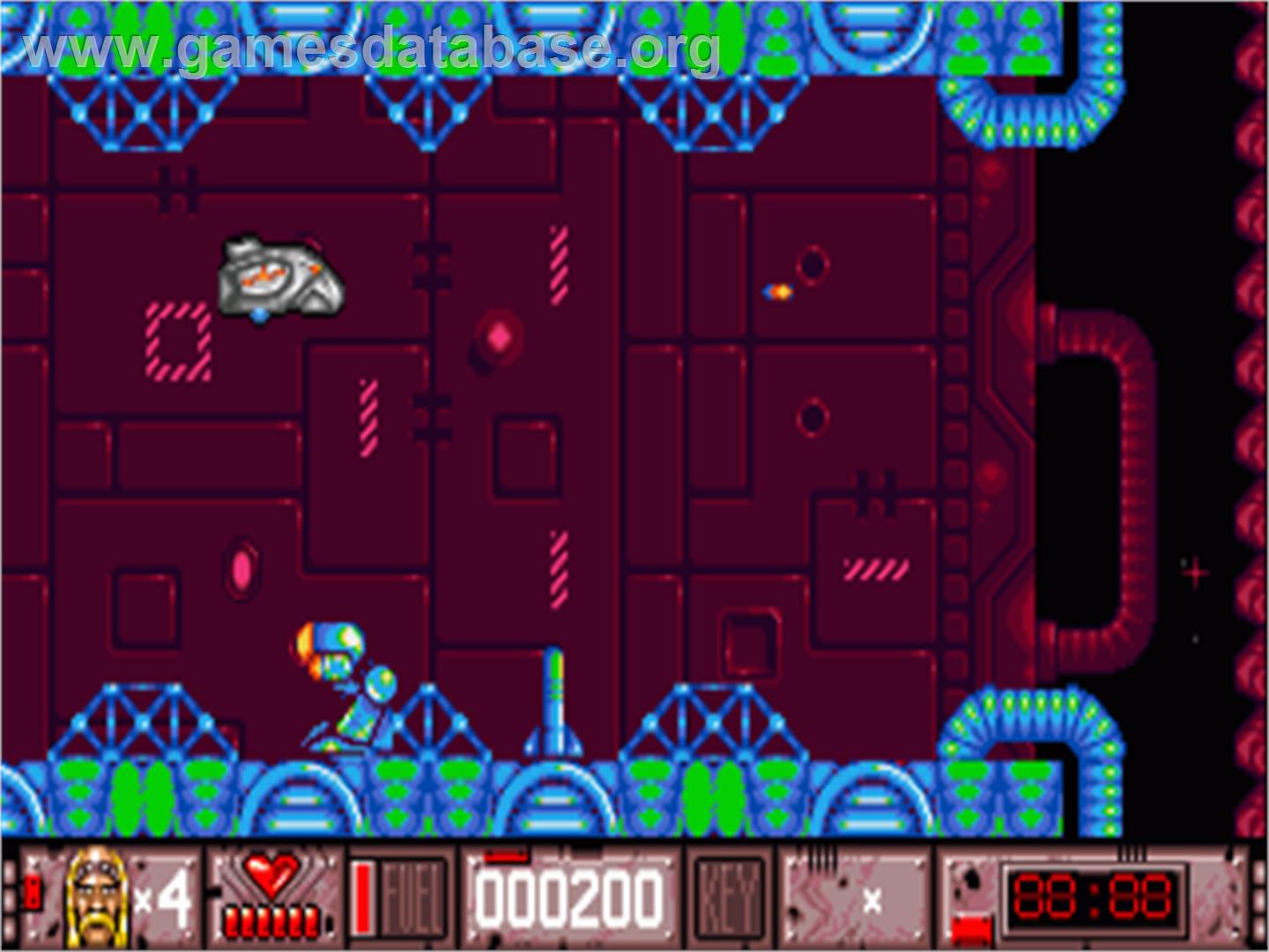 Suburban Commando - Commodore Amiga - Artwork - In Game