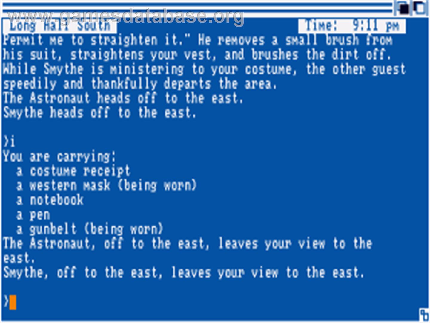 Suspect - Commodore Amiga - Artwork - In Game